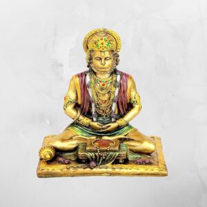 Handcrafted Antique Finish Lord Hanuman Figurine | Decorative Showpiece Sculpture | Home, Office, and Spiritual Spaces