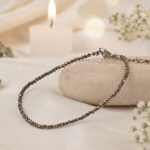 Pyrite Anklet