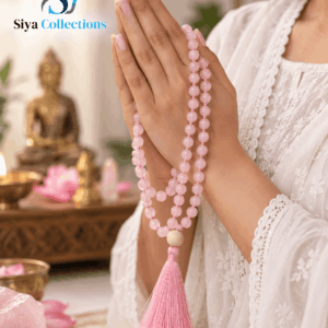Rose Quartz Beads Mala