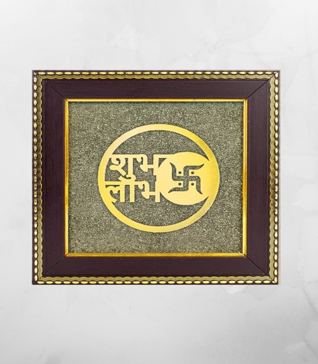 Shubh-Labh-on-Raw-Pyrite-Frame19X19cm.jpg