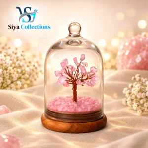 Love Attraction (Rose Quartz) Dome Tree